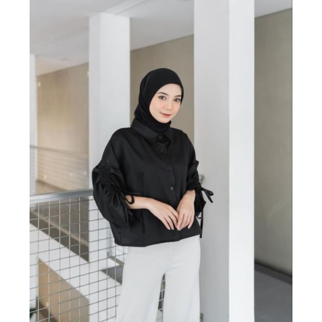 Hani crop TOP oversize Atasan wanita terbaru termurah premium toyobo deluxe