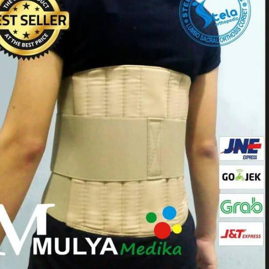 Original Terbaik Korset kesehatan korset lumbal tulang belakang merek stela, untuk sakit pinggang