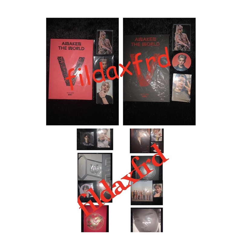 ALBUM UNSEALED LUCAS SET WAYV SUPERM NCT