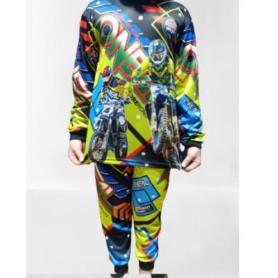 《packingaman》 Setelan baju balap Honda /baju kaos balap motor cross /setelan baju team honda