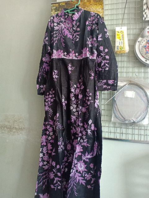 Wou Batik Couple Naifa Maura Couple - Sania Ruffle Batik Couple Ori Ndoro Jowi Dnt Garansi - Kg023