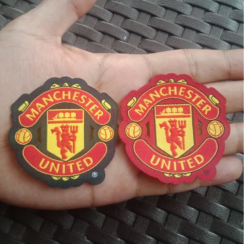 Logo patch manchester united 3pcs