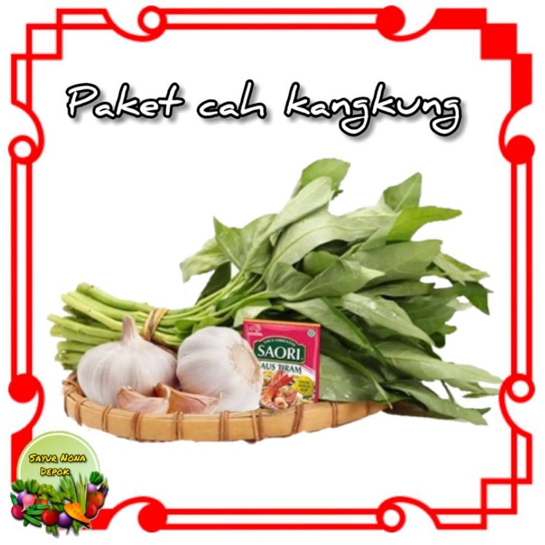

paket cah kangkung fresh