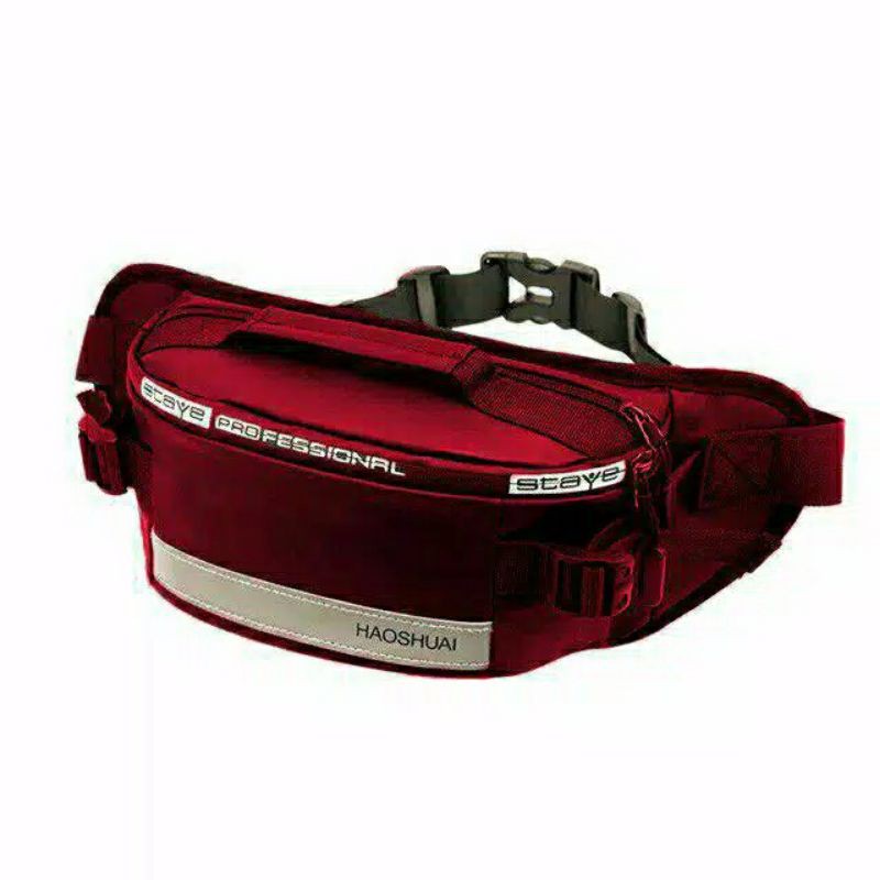 Tas Waistbag Pria/ Tas Selempang/ Sling bag/ Waistbag Profesional Jinpaidi