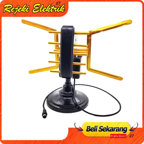 TANAKA 8888 C Antena Indoor System UHF Dan VHF - Antena Tv Dalam Ruangan
