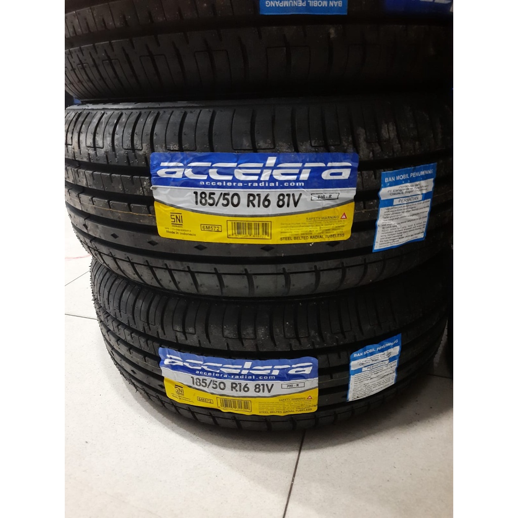Ban Mobil ACCELERA PHI-R 185/50 Ring 16 Ban Tubles R16 185 50 Lokal FOR BRIO.JAZZ