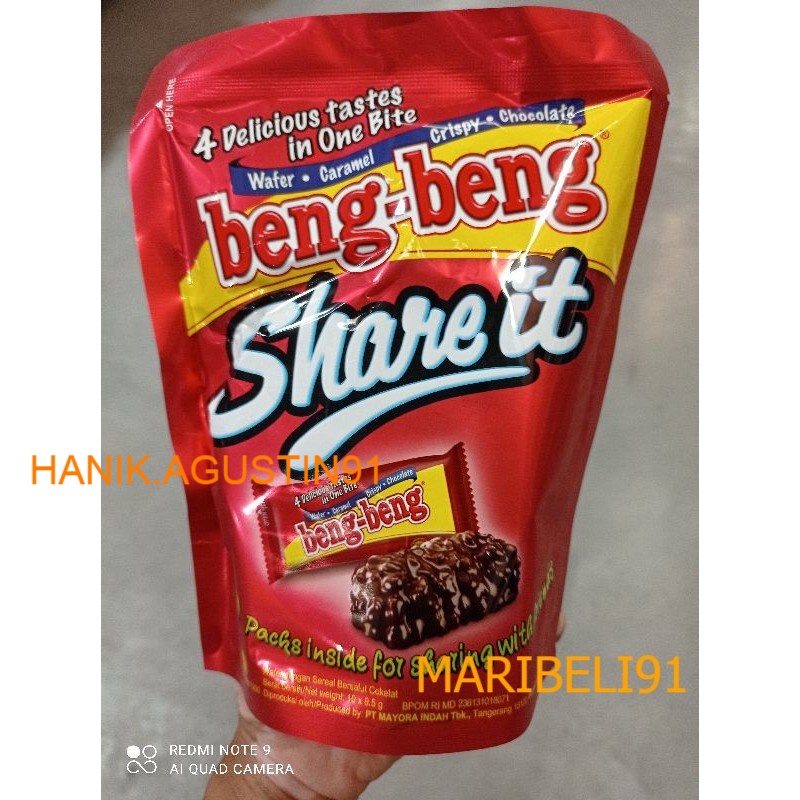 

Beng Beng Share It Cokelat isi 10 Pcs maribeli91