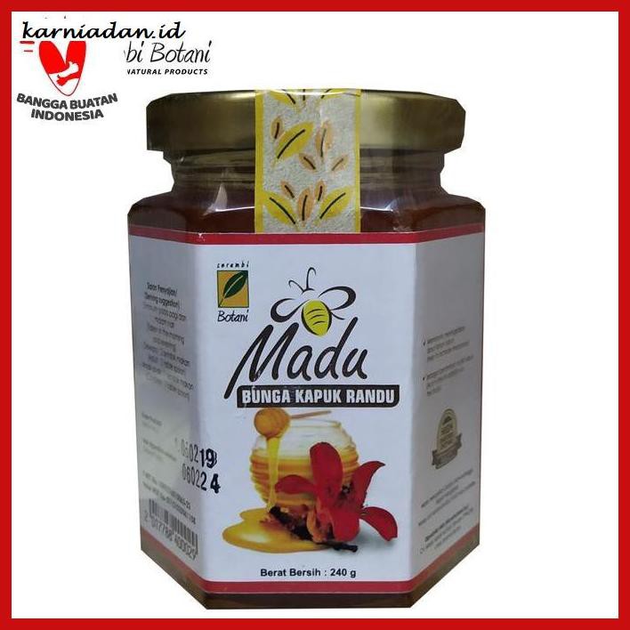 

MADU-MINUMAN- MADU BUNGA KAPUK RANDU 240GR HEALTHY & NATURAL PRODUCTS -ASLI-BUKAN-KAWE-KAWE-