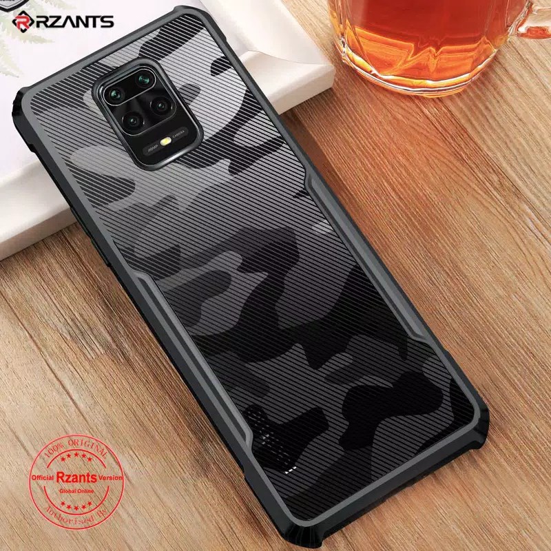 Case Redmi Note 9 Pro Original Rzants Army Case Armor Transparent Case