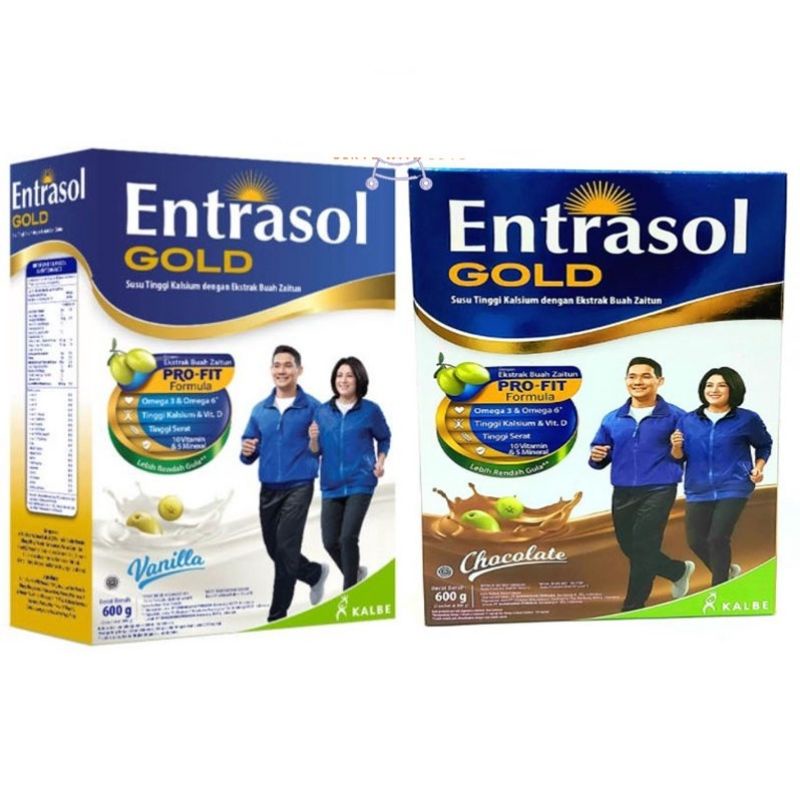 

Entrasol gold vanila/coklat 580gr