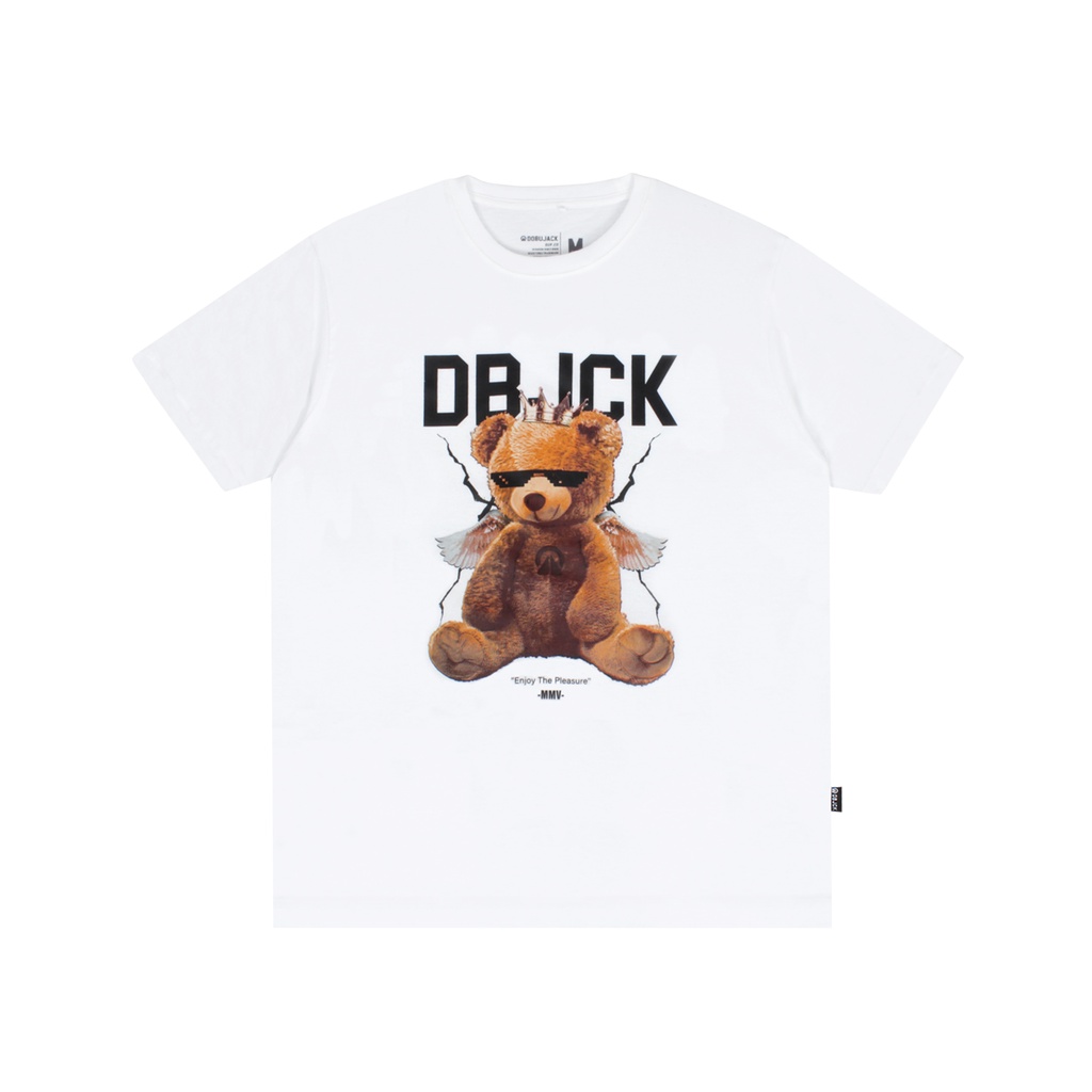 Dobujack Tshirt Ursa Kaos Polos Putih Katun Combed 30s Dobujack Tshirt Ursa White Tees Unisex White 