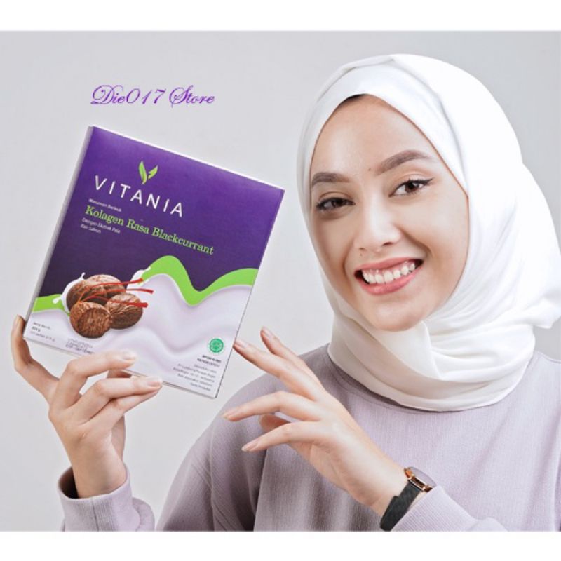 

Vitania minuman serbuk collangen+safron+extra pala ( Rasa blackrrant)