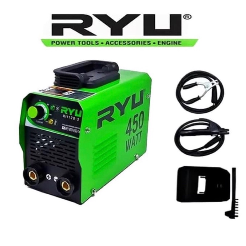 RYU MESIN LAS 450Watt Travo Welding Inverter IGBT120 450W RYU RII 120-2 / Alat pertukangan