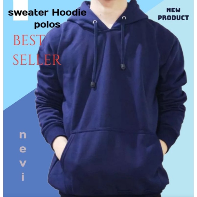 sweater oblong hodie polos