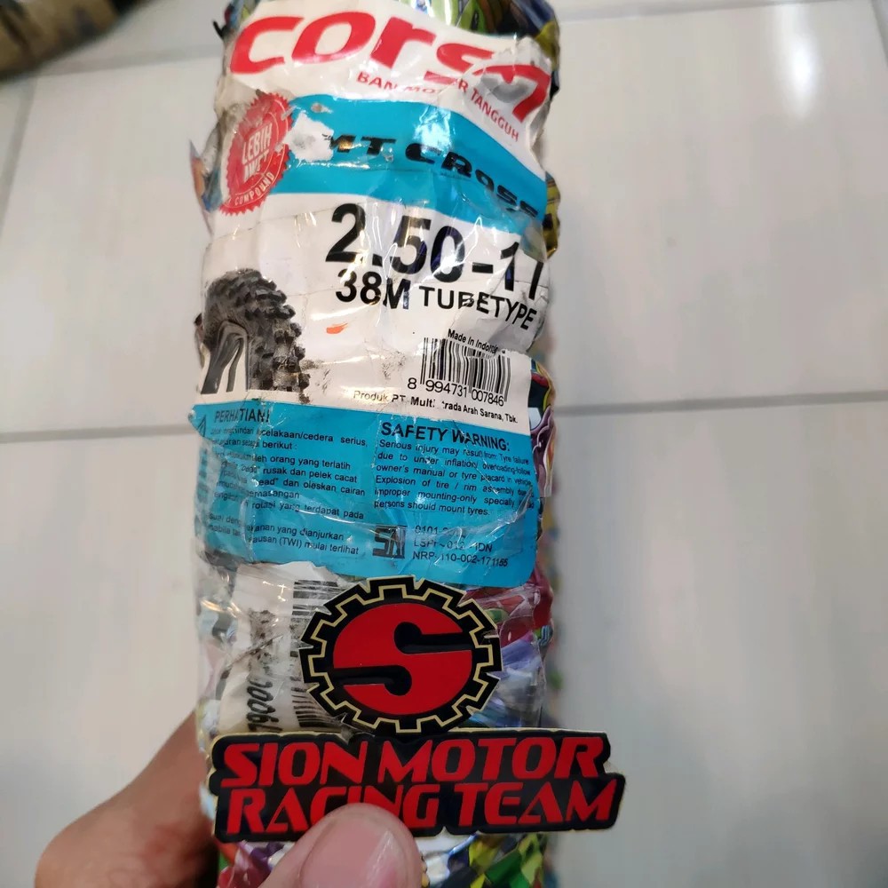 Ban Luar Corsa MT Cross 250-17 Tube