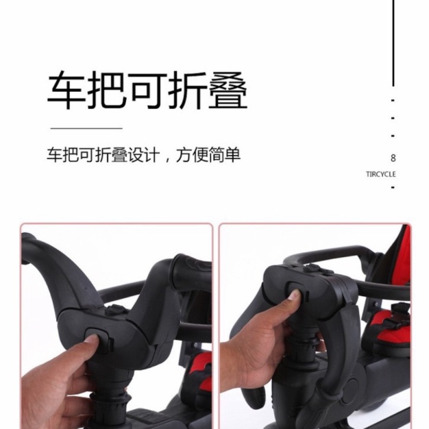 ready Stroller Anak Lipat / Sepeda Anak Roda Tiga Bisa Dilipat / Stroller Sepeda Roda Tiga / Sepeda 