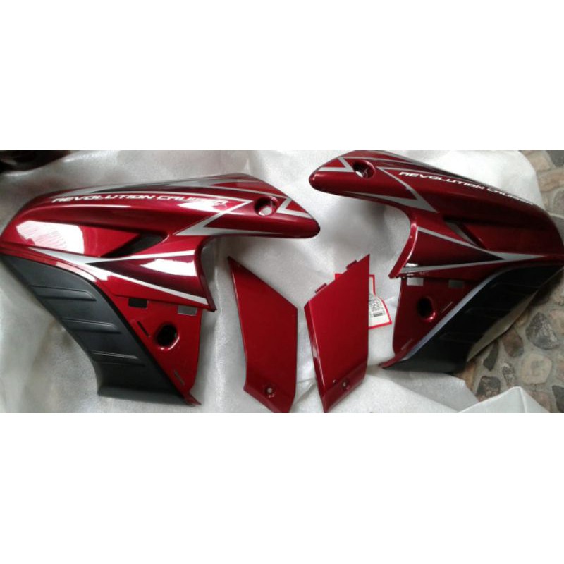 Kuping Tangki Honda Tiger Revo Merah maroon