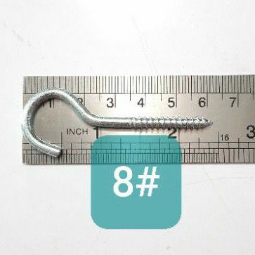 Sekrup Gantungan Burung Size 6,2cm / Skrup Kapstock / Screw Hook (C368)