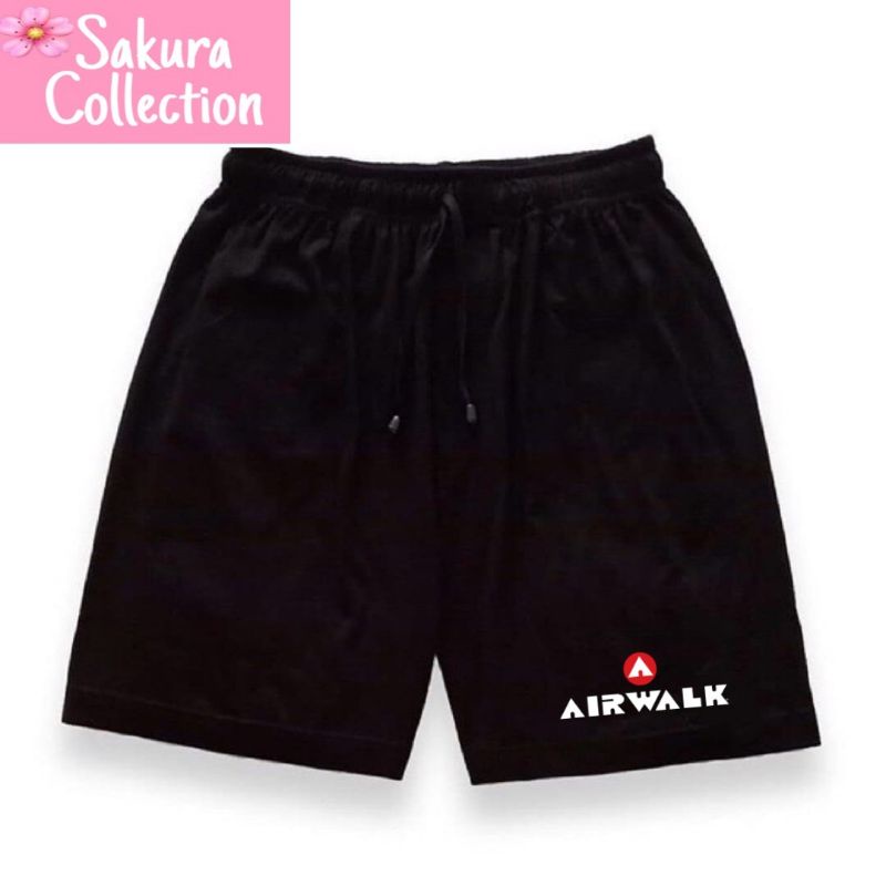 Celana Boxer AIRWALK SPORT Hitam Pria Wanita / Celana Pendek / Celana Olahraga Pria wanita / Celana hiking