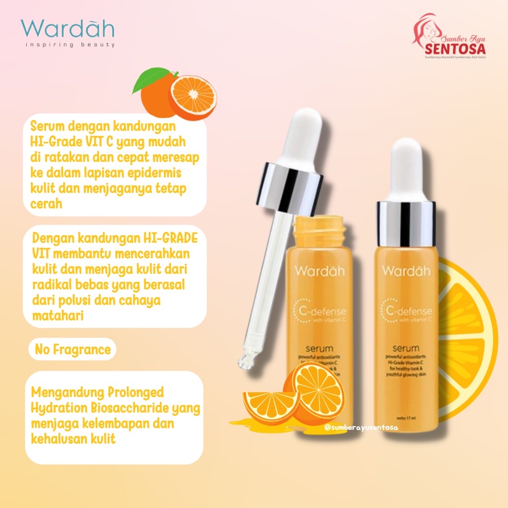 WARDAH C-DEFENSE SERUM 17ML