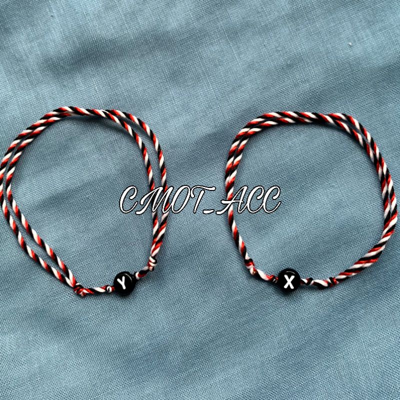 GELANG TRIDATU INISIAL HURUF (SIMPLE KECIL)