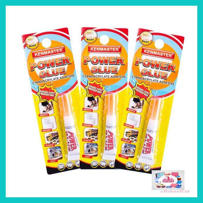 

Rew5Ey- Kenmaster Lem Power Glue 3 Pcs Ft54Yt5-