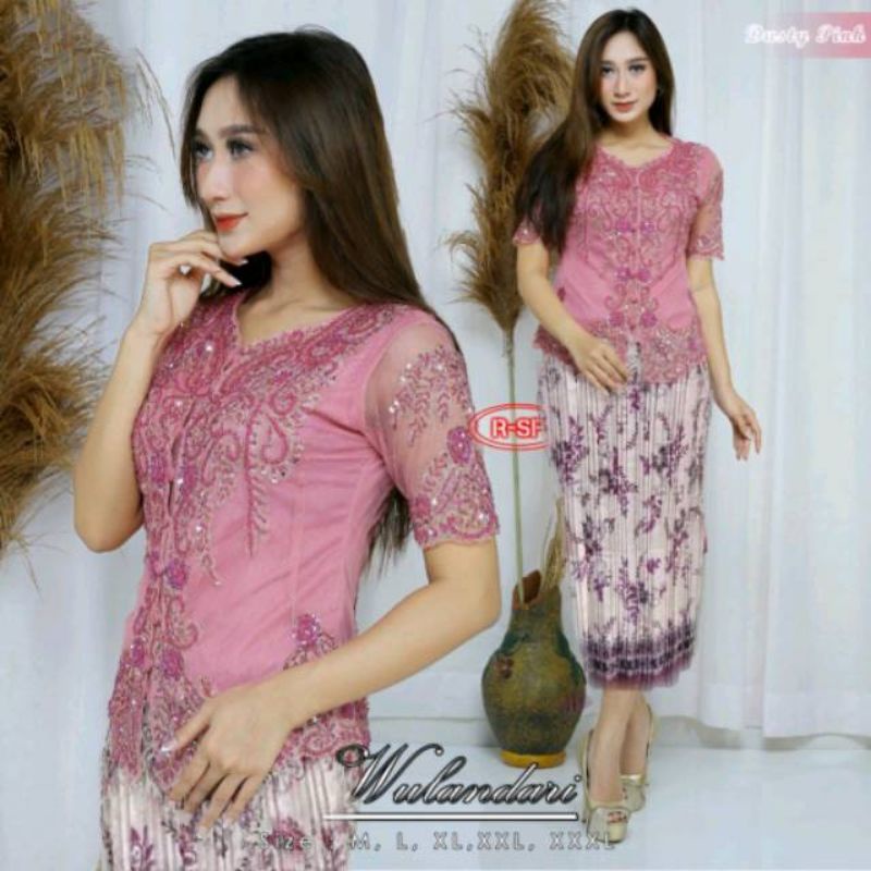 SETELAN KEBAYA PAYET PENDEK/KEBAYA PAYET MODERN/KEBAYA PESTA PAYET