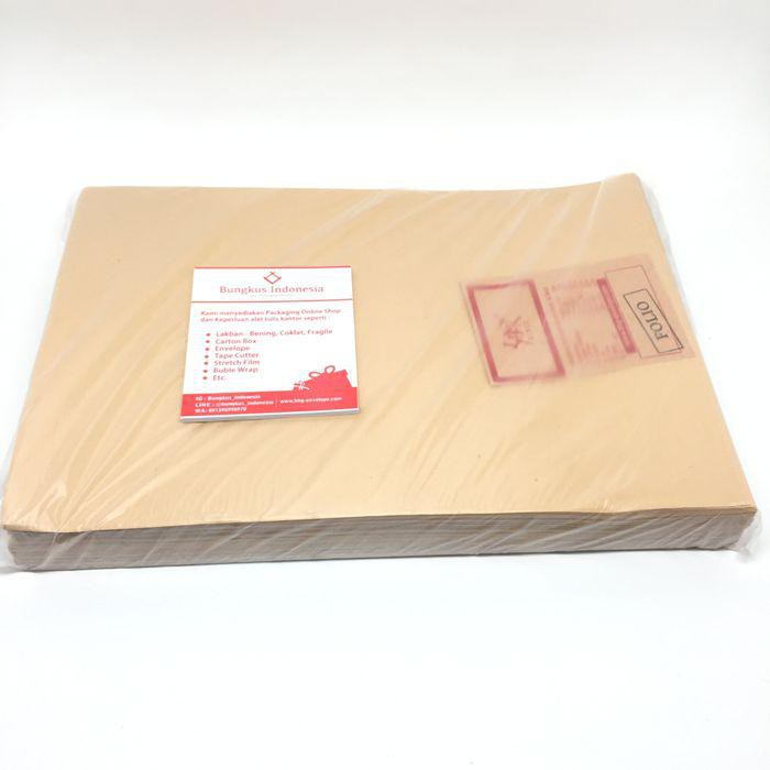 

Amplop Coklat Folio Isi 100