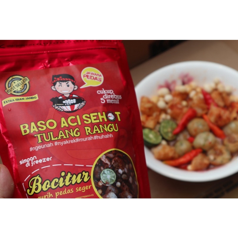 

[READY MEDAN] Baso Aci Boci Tulang Rangu Bocitull Jawara Pedas Termurah Terenak