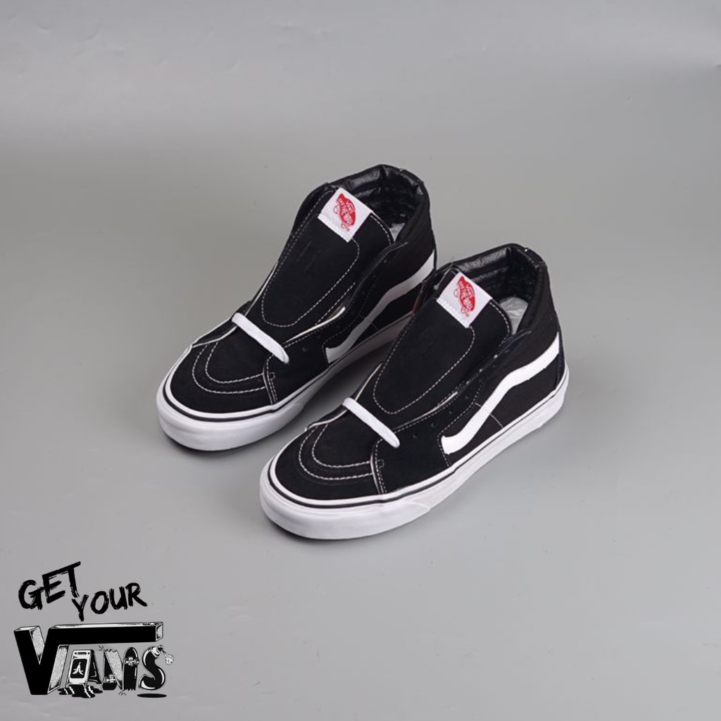 Vans Sk8 Hi Black White Original 100% Bnib