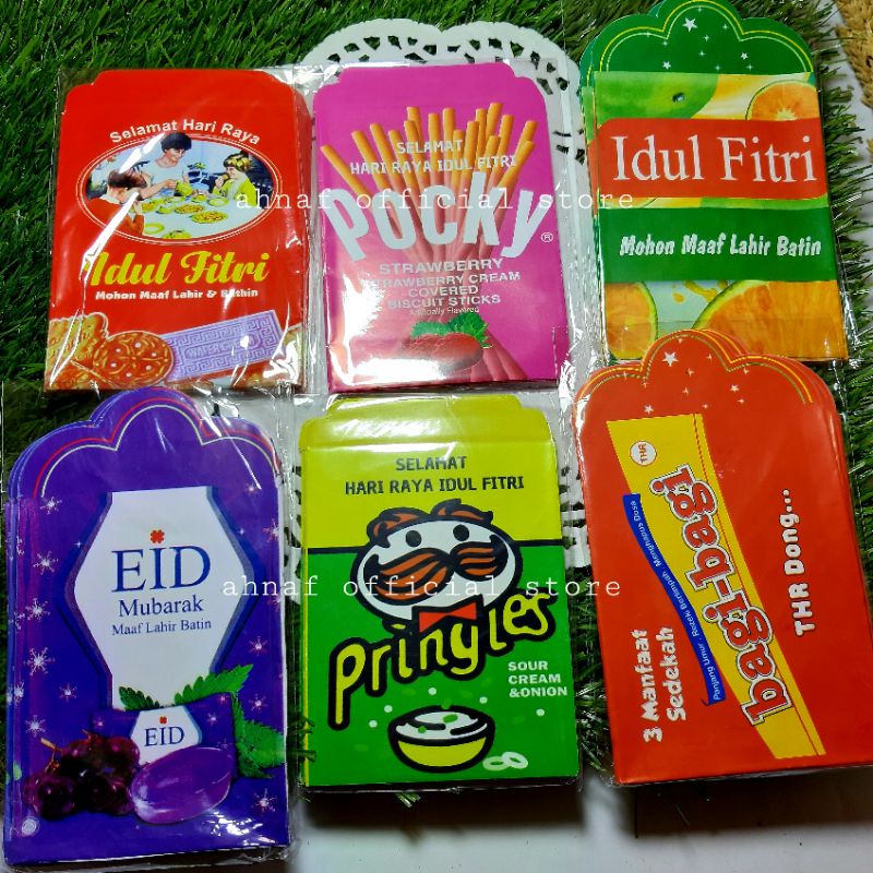 

AMPLOP LEBARAN KEKINIAN / AMPLOP LEBARAN SNACK / AMPLOP SNACK / AMPLOP LEBARAN MOTIF SNACK
