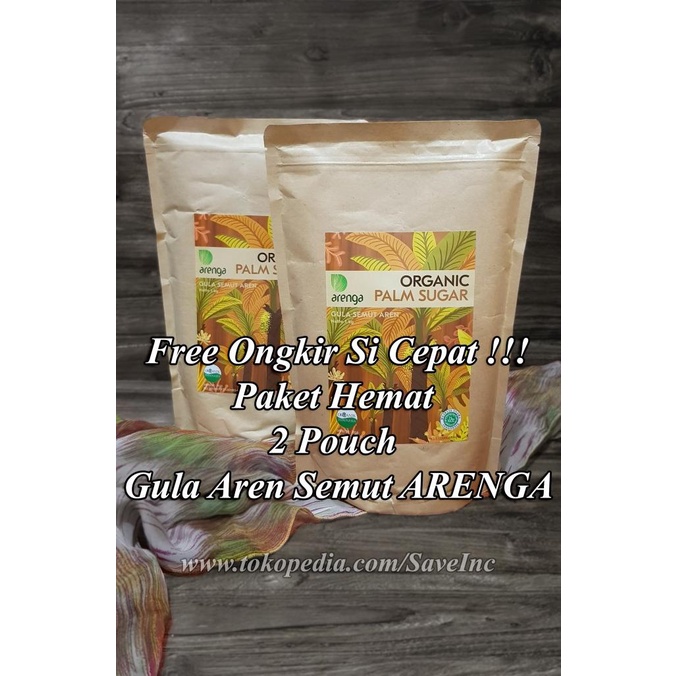 

Gula Aren Semut Bubuk Arenga Organik Asli Alami 1 kg