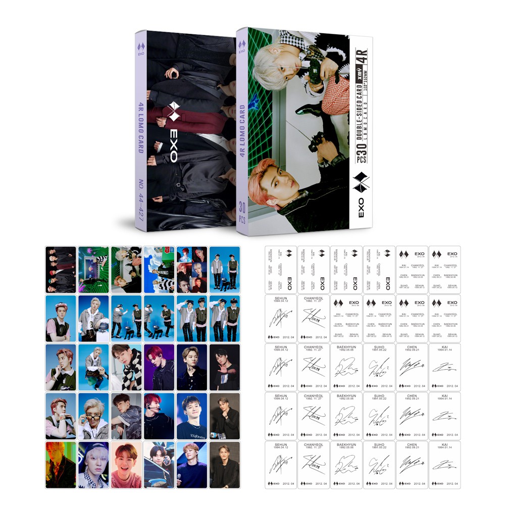 [BS] BISA COD 30pcs 4R Photo Card BTS BT21 KPOP Stray Kids Twice - KP564