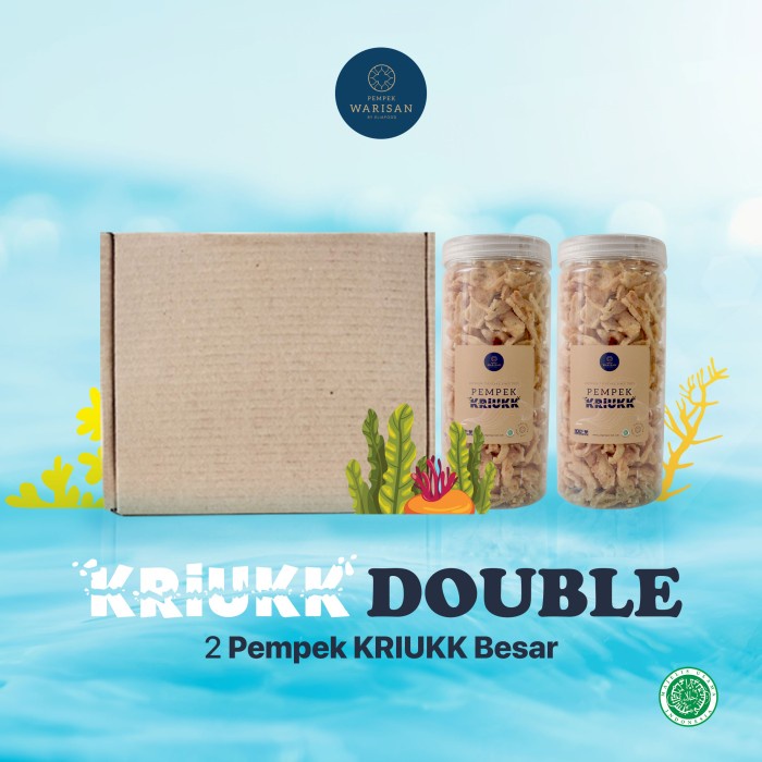 

Pempek warisan enak nikmat KRIUKK double - PPK2