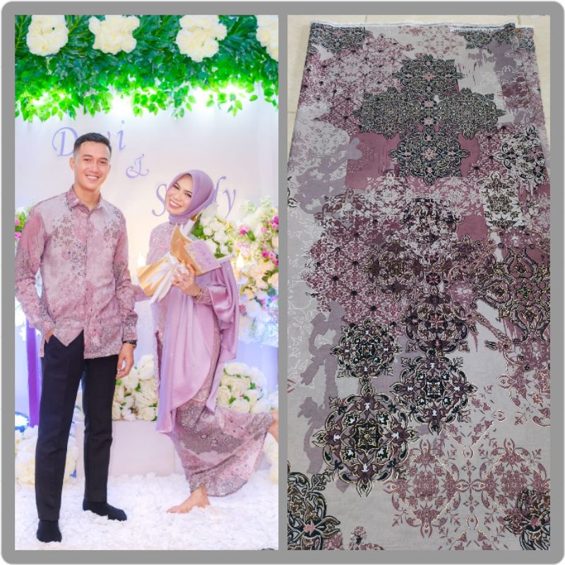 Batik Semi Sutra Exclusive (harga persetengah meter)