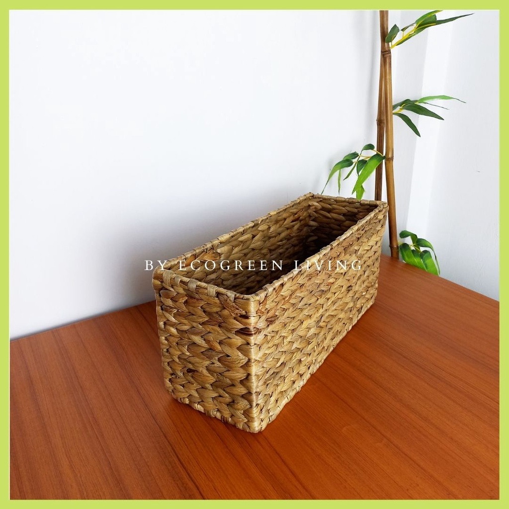 NEW Water Hyacinth Storage / Toilet Paper Basket / Tempat Topless