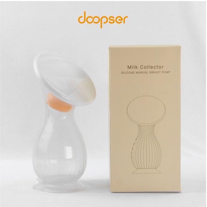 Doopser Silicone Breast Pump | Pompa ASI Manual Double Protection S1