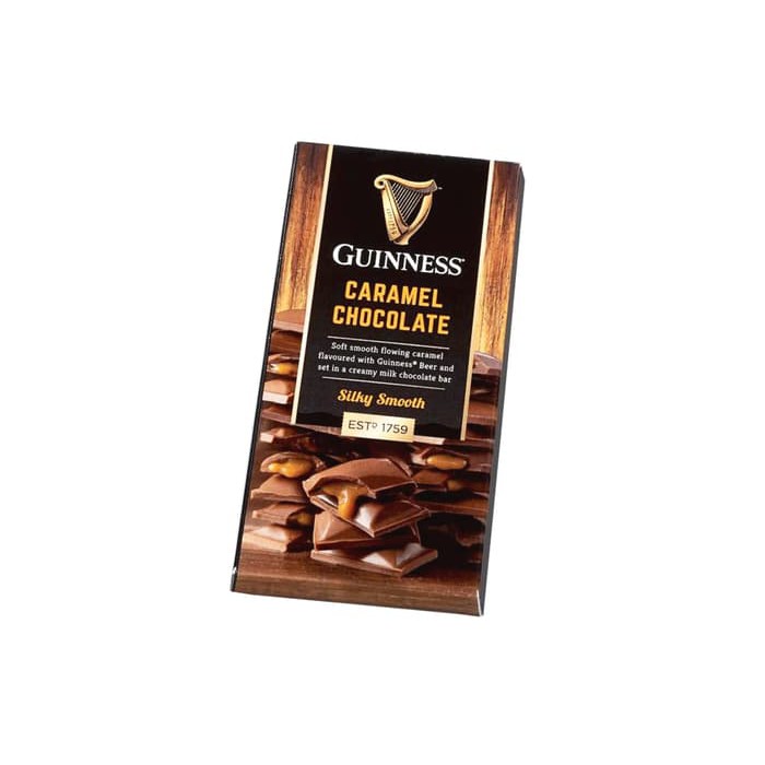 

#HANDCARRY Guinness Caramel Chocolate Bar 90g - UFOHCR1553