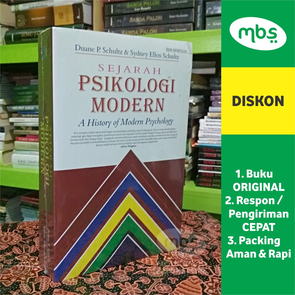 Jual SEJARAH PSIKOLOGI MODERN - Duane P. Schultz & Sydney Ellen Schultz ...