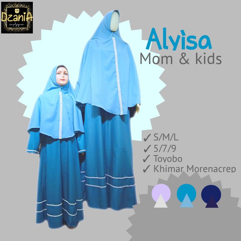 Gamis Couple Katun  Toyobo Alyisa Syarii