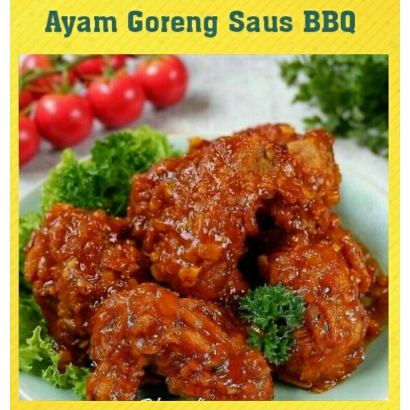 

Ayam Goreng Saus BBQ