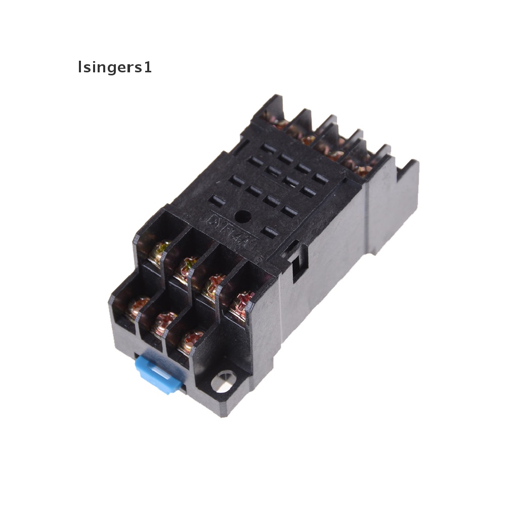(lsingers1) My4nj Coil Power Relay DIN Rail Mounted 14 Pin 4PDT 12v / 24v / 220v