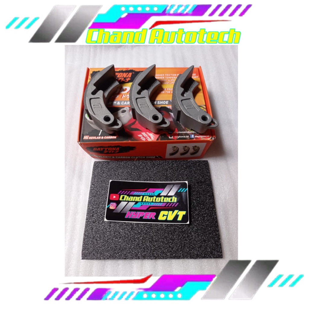 DAYTONA Kampas Ganda Daytona Beat Esp Scoopy Esp Beat Deluxe Beat Led Beat 2020 kode 4633 Kampas Cvt