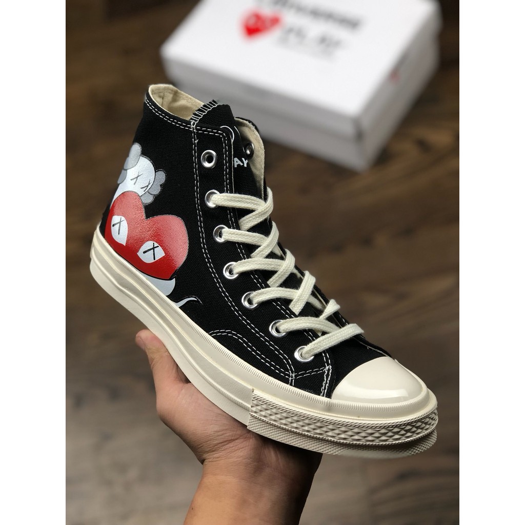  Sepatu  Sneakers Desain Z Y Cdg X  Kaws  X  Converse  