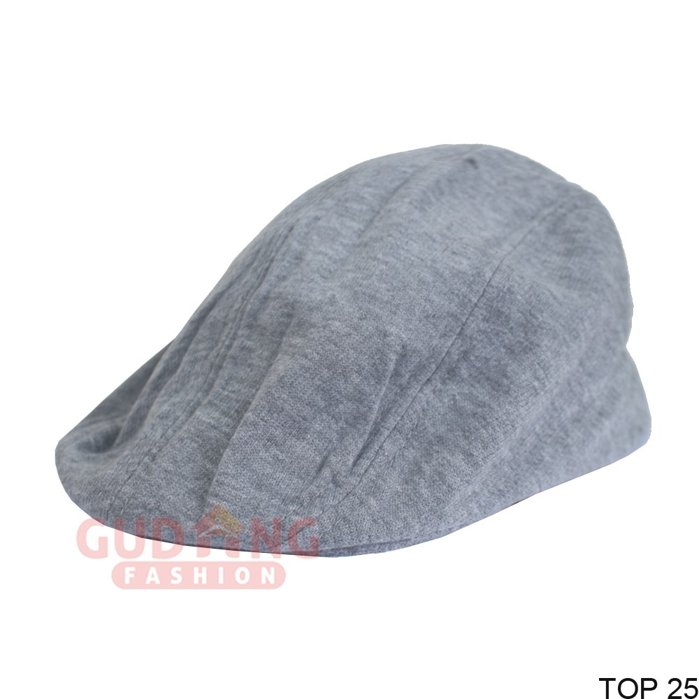 GIOFLO Topi Copet Patino Flat Hat / Topi Pet Sutradara (Banyak Pilihan Warna)