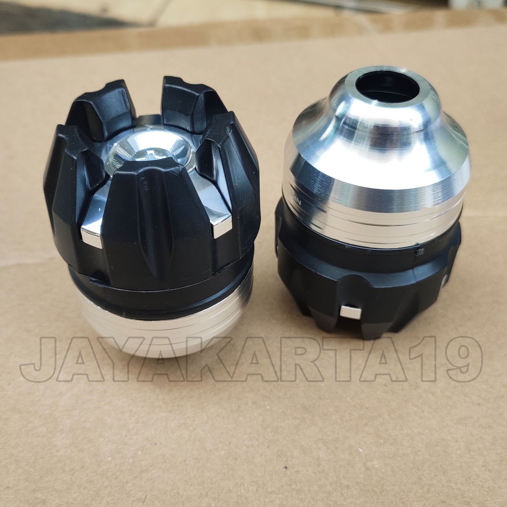 [PROMO] Jalu As Roda Depan CNC Model Bulat/Buah naga universal