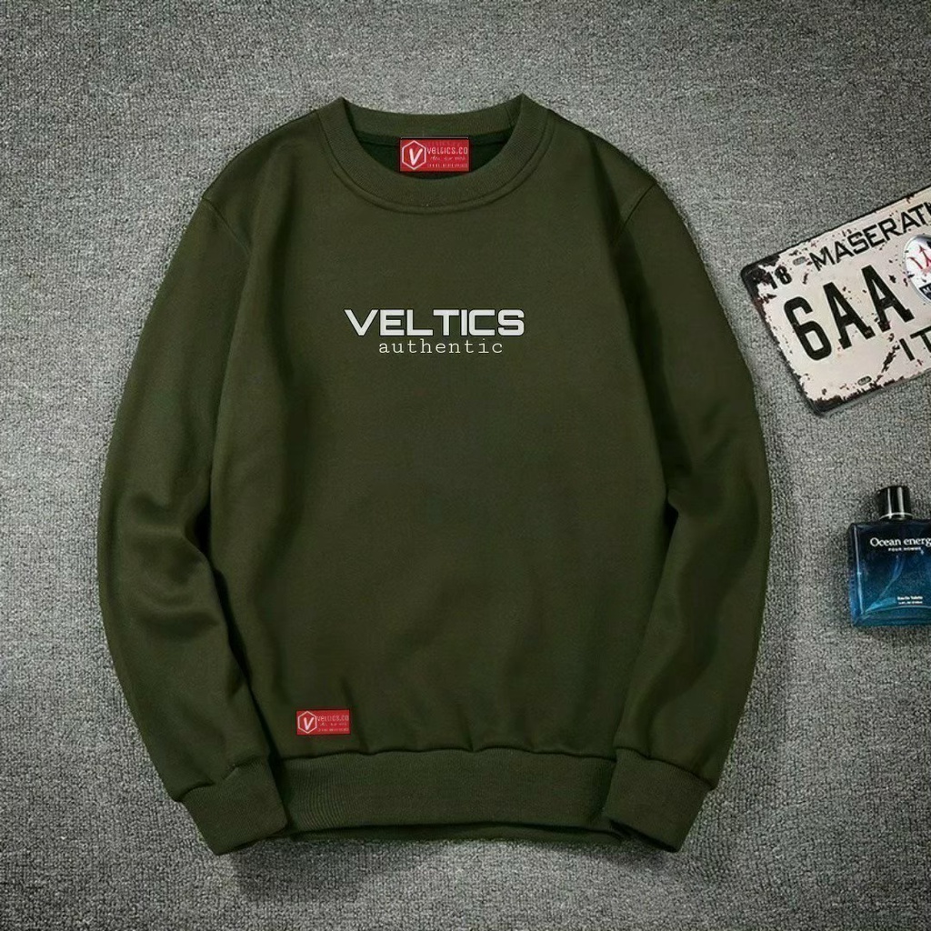 SWEATSHIRT VELTIC AUNTHENTIC PREMIUM / JAKET CREWNECK PRIA WANITA / CREWNECK UNISEX / CREWNECK SIMPLE