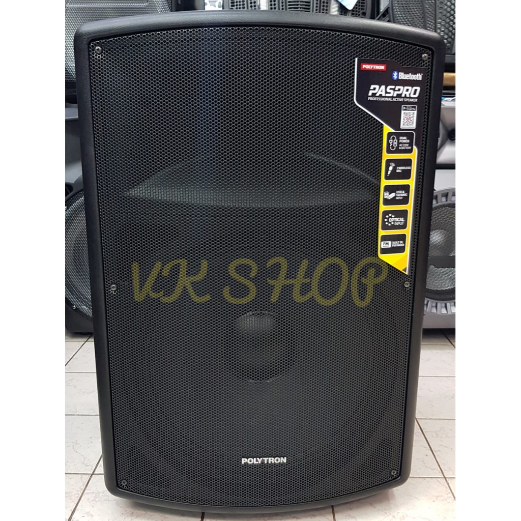 SPEAKER PORTABLE POLYTRON PASPRO 15F2 / PAS PRO 15F2 ORIGINAL 15 INCH