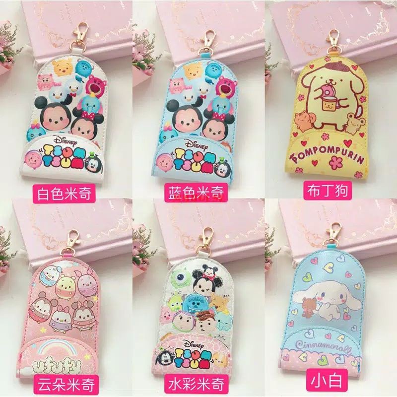 Gantungan dompet kunci motif sanrio key case