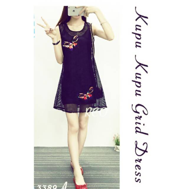 

dresss kupu grid/no retur/refund